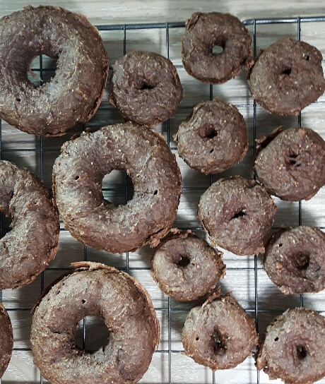 Donuts Cooling on Rack