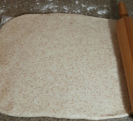 Dough Rolled Wax Paper