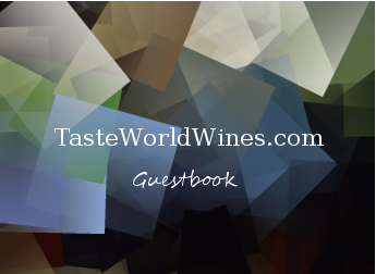 Guestbook at Taste World Wines, 