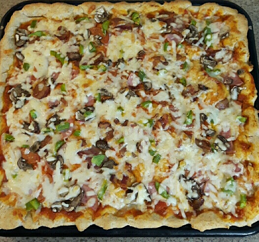 Nutrition - Pizza Made with Whole Wheat Flour